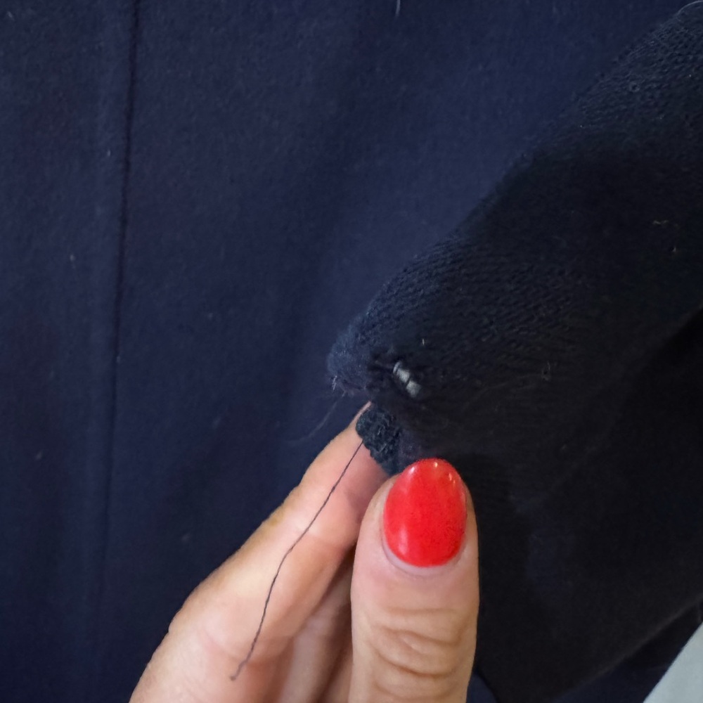 L.L. Bean Wool Toggle Duffle Peacoat - image 5